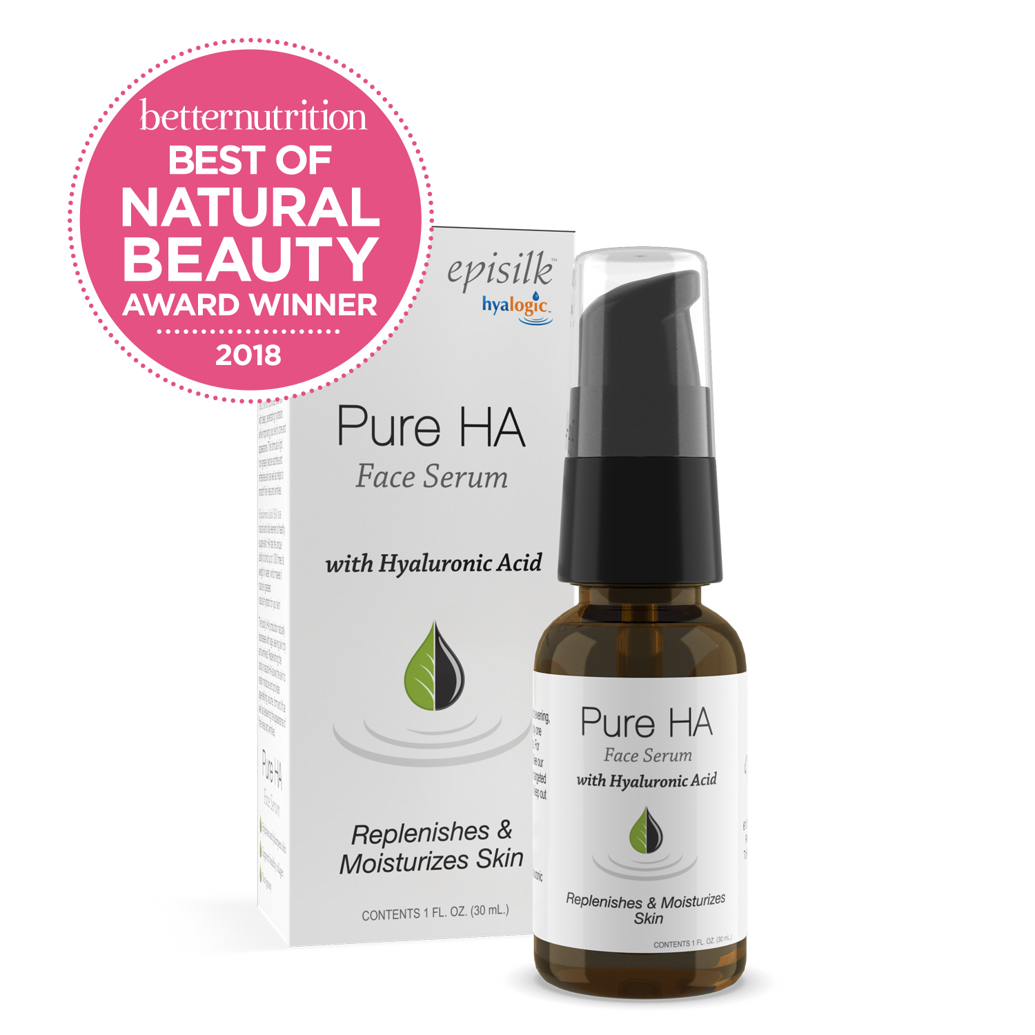Pure HA Serum • Premium Hyaluronic Acid from Hyalogic®