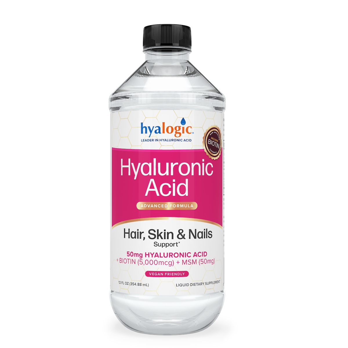 Hyaluronic Acid Advanced Liquid Formula for Hair, Skin